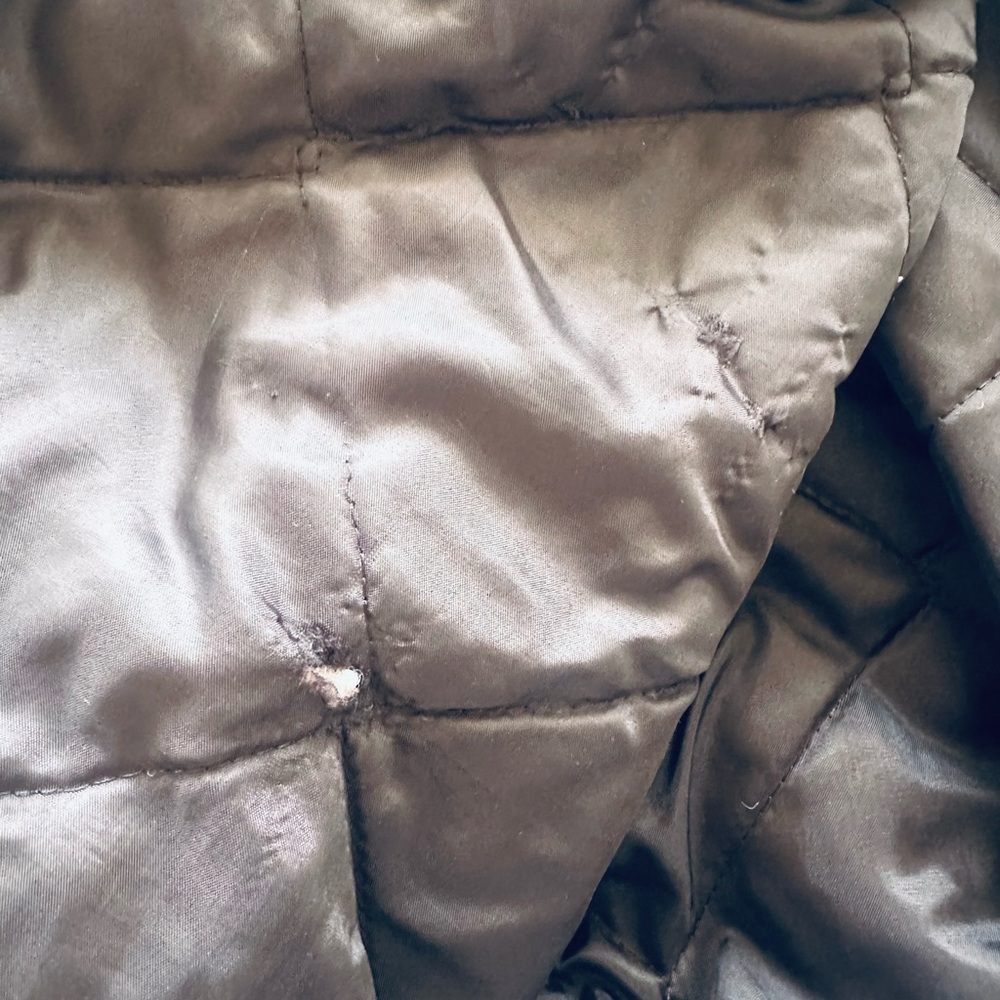 Vintage 2XL  Camo Bomber Chore Jacket - Green/Gray - Picture 3 of 3